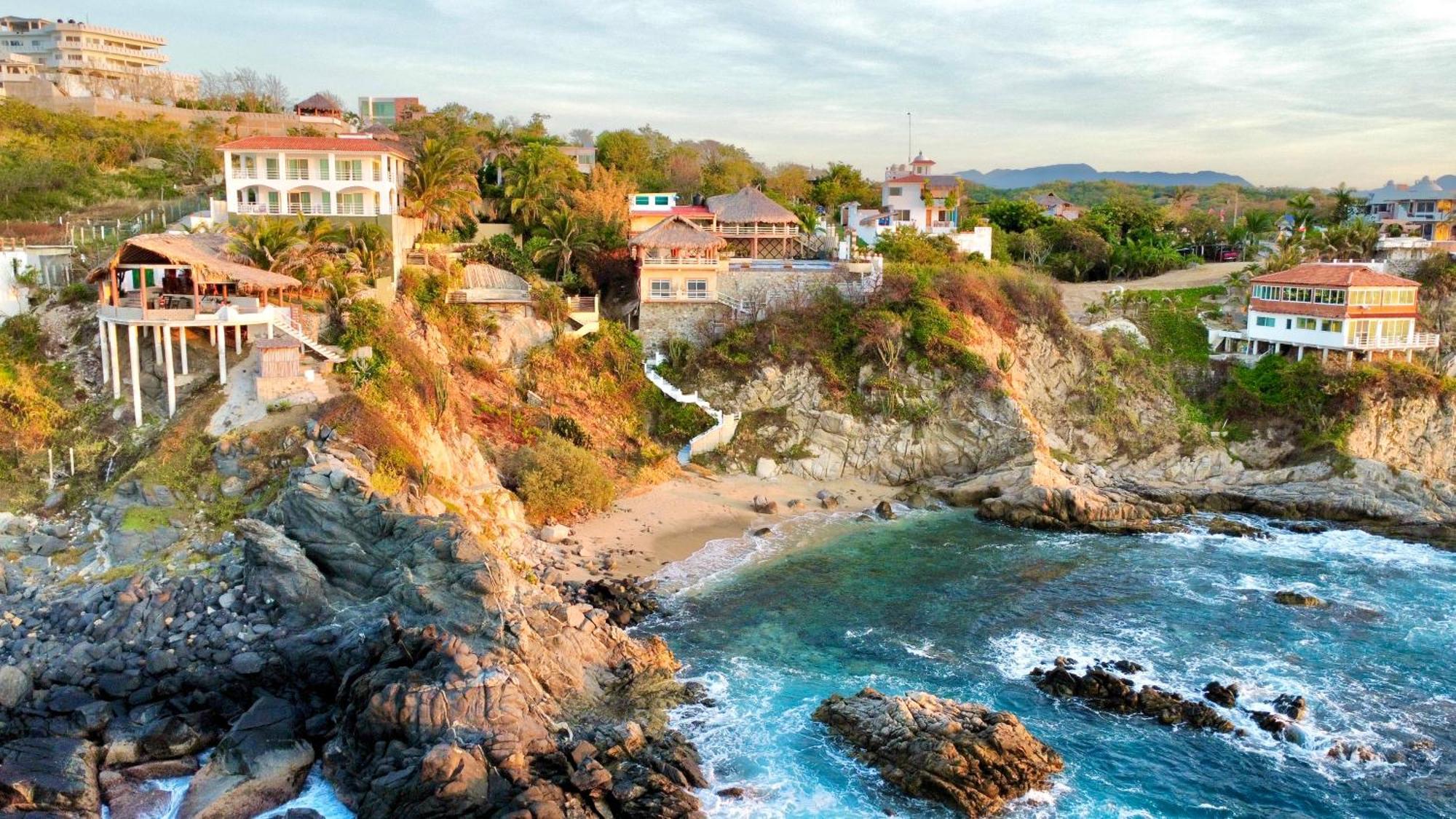 Hotel Luz De Mar ' Right On The Beach Cuatunalco Exterior foto