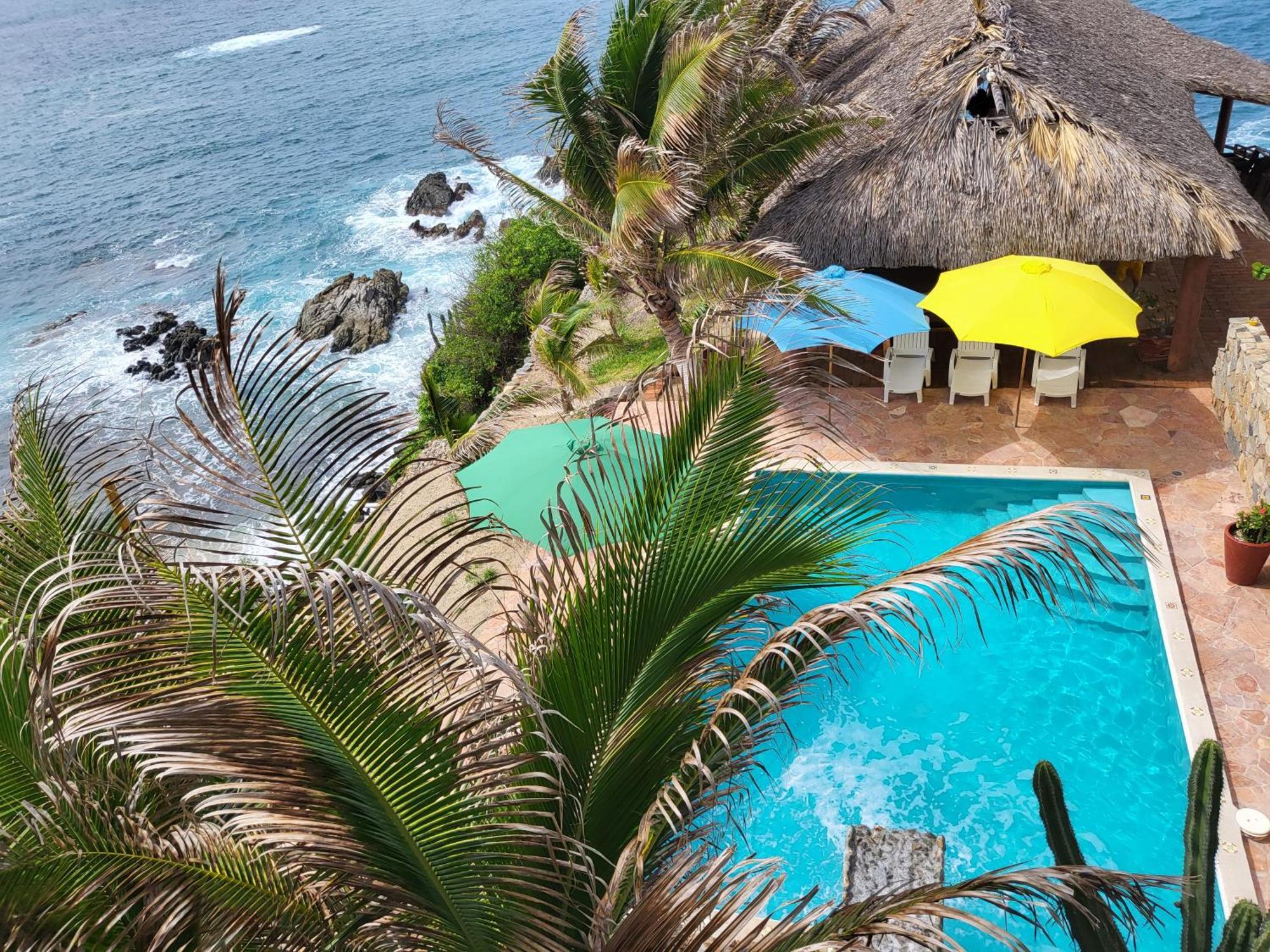 Hotel Luz De Mar ' Right On The Beach Cuatunalco Exterior foto